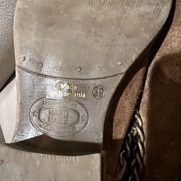 Sundance catalog leather boots size 39 - Picture 5 of 7